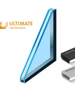 Izolační dvojsklo Swisspacer ultimate, max Ug=1,1